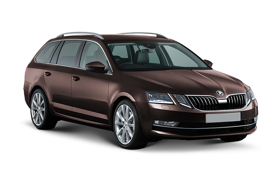 Skoda Octavia Combi brown
