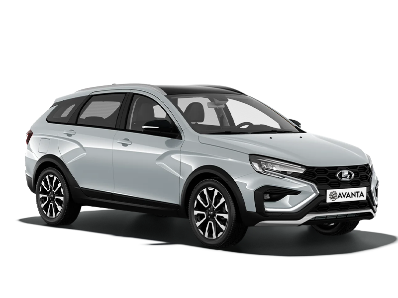 Lada Vesta SW Cross Серебристый Платина