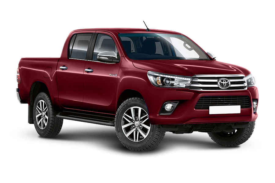Toyota Hilux 2020 Темно-красный
