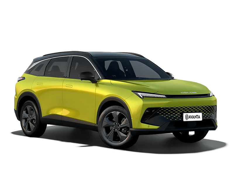 BAIC X55 Жёлтый с черной крышей