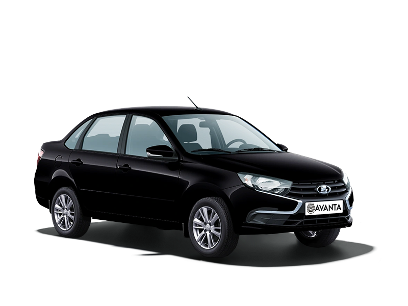 Lada Granta Седан Черный Пантера