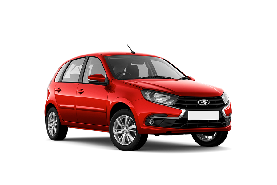 Lada Granta Хэтчбек red
