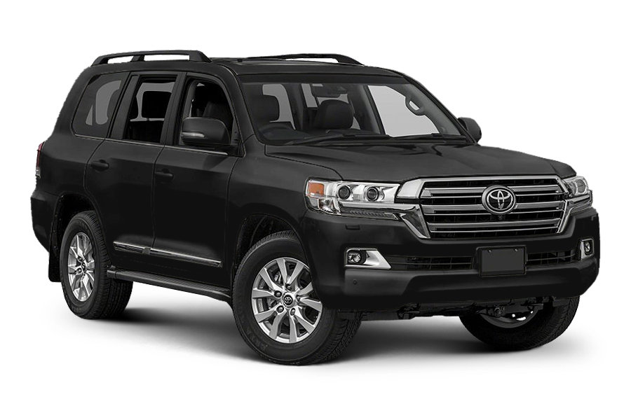 Toyota Land Cruiser 200 black