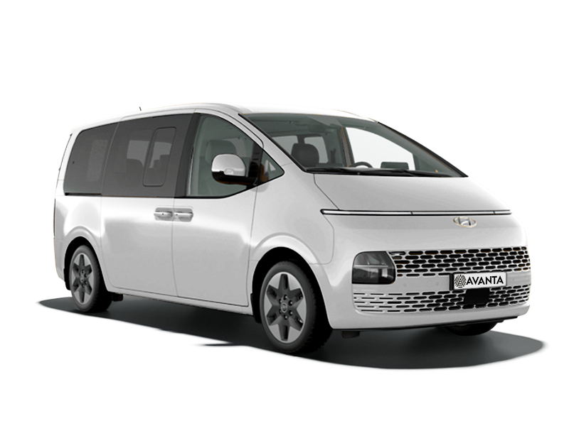 Hyundai Staria Crystal White