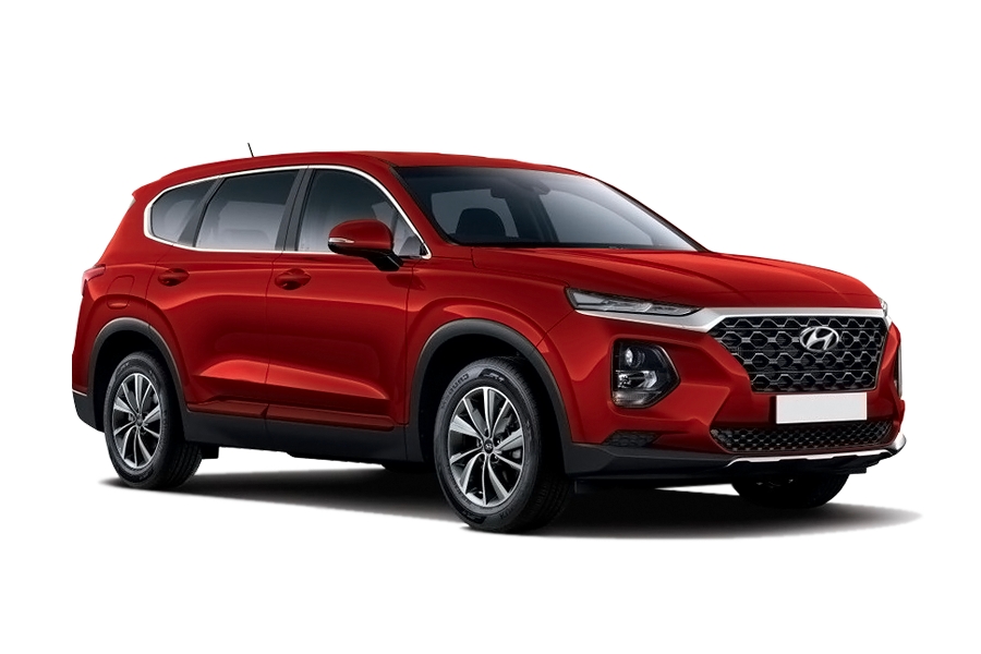 Hyundai Santa Fe 2020 Red merlot