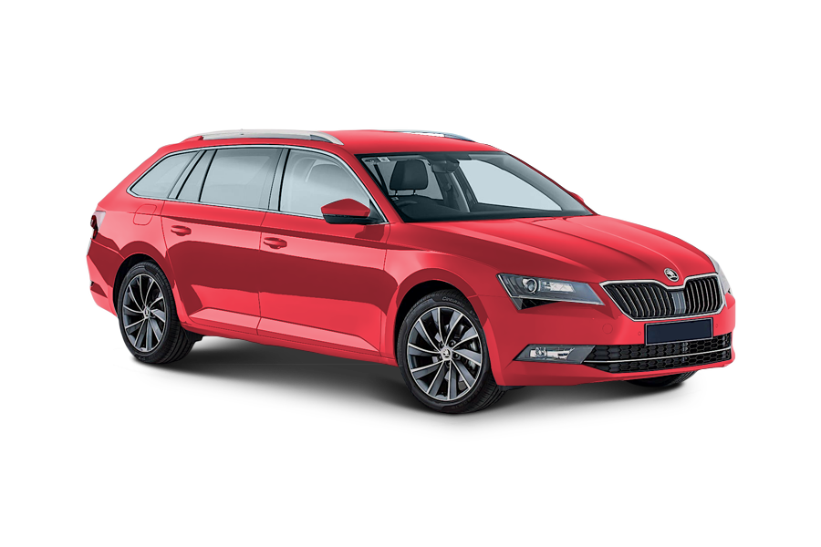 Skoda Octavia RS Rio red