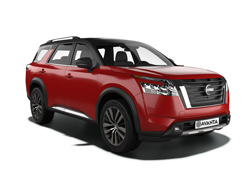 Nissan Pathfinder Красный