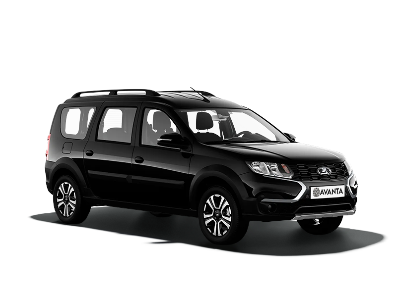Lada Largus Cross Черный Пантера