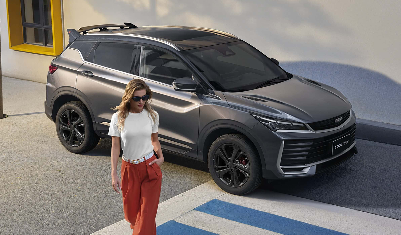 Поставки нового Geely Coolray в Россию рассматриваются на 2026 год