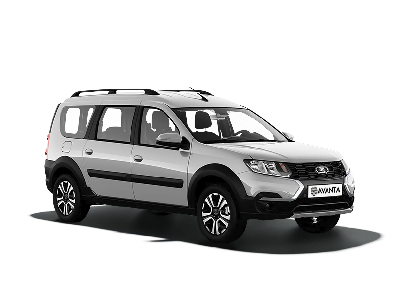Lada Largus Cross Серебристый Платина