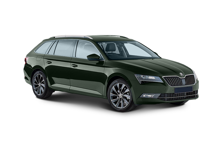 Skoda Octavia RS Rallye green