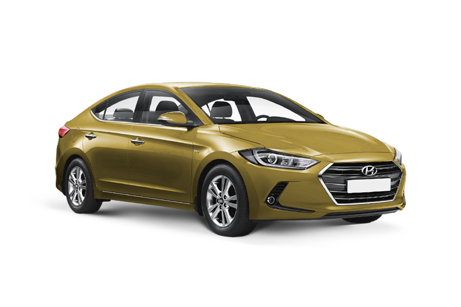 Hyundai Elantra 2018 Blazing yellow