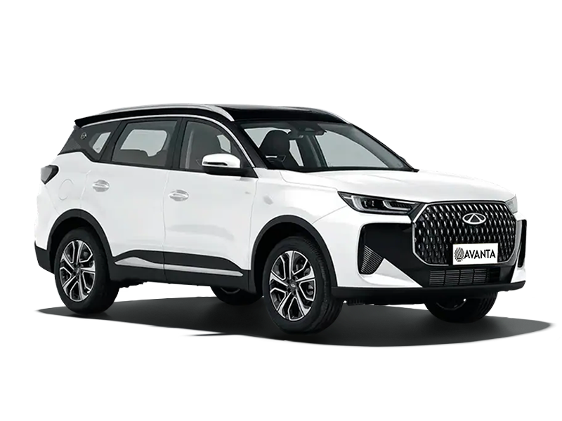 Chery Tiggo 7L Белый с черной крышей