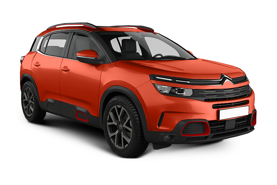 Citroen C5 Aircross 2018 красный