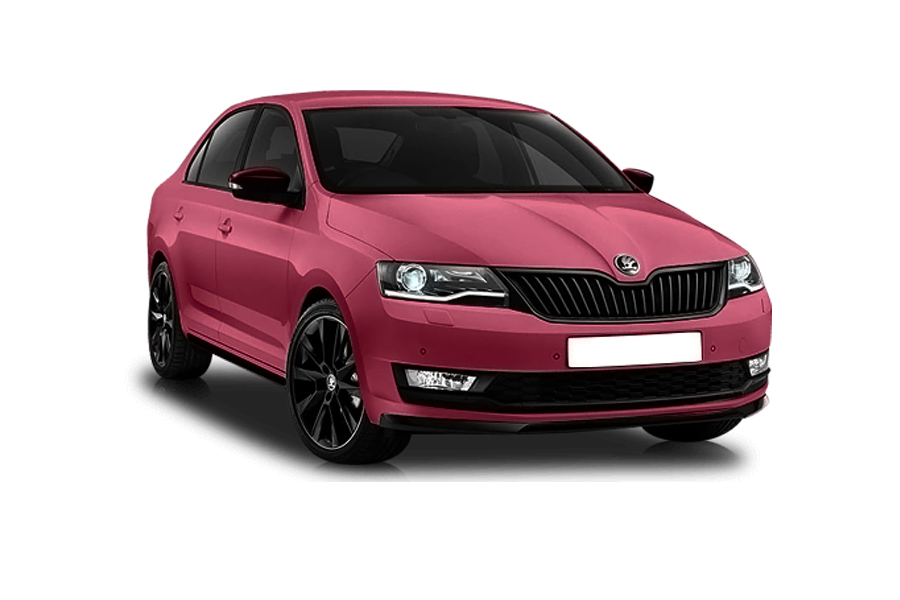Skoda Rapid 2020 Wild cherry