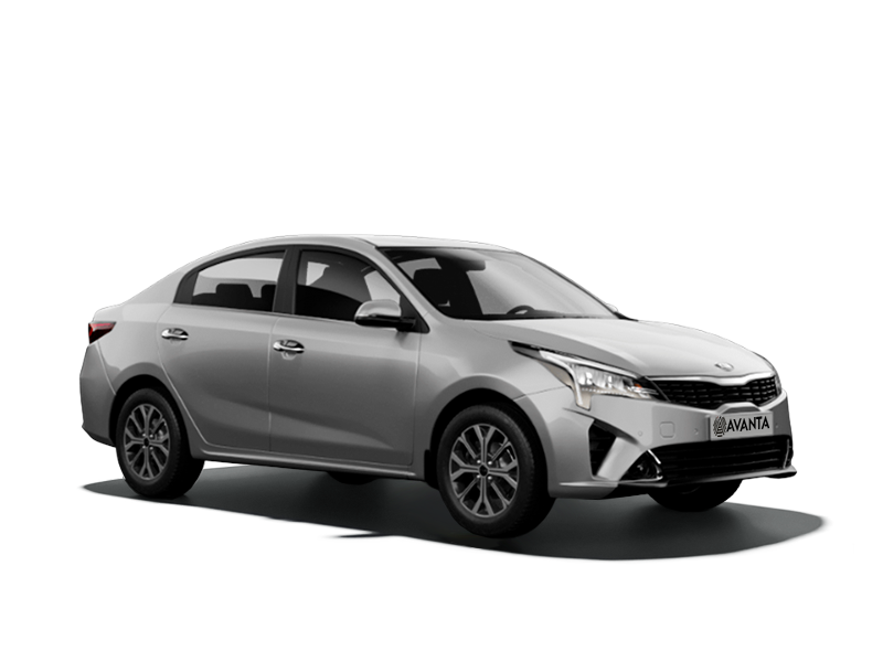 Kia Rio Sleek Silver