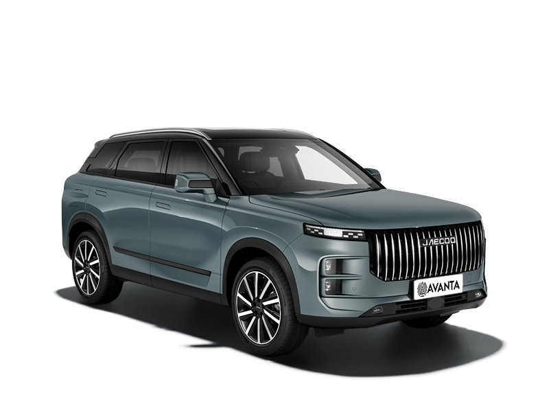 Jaecoo J7 Голубой с черной крышей