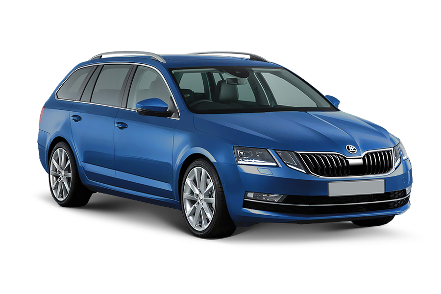 Skoda Octavia Combi cyan
