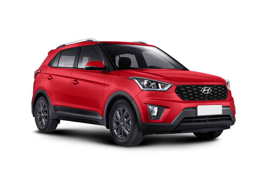 Hyundai Creta 2020 fiery red