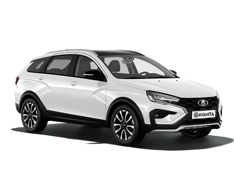 Lada Vesta SW Cross Белый Ледниковый
