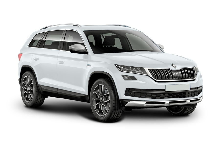 Skoda Kodiaq Scout white