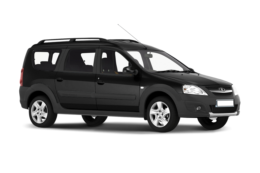 Lada Largus Cross 5 мест 2021 Черная жемчужина
