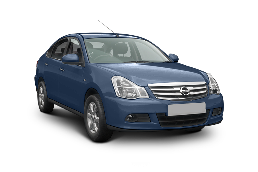 Nissan Almera Серо-синий