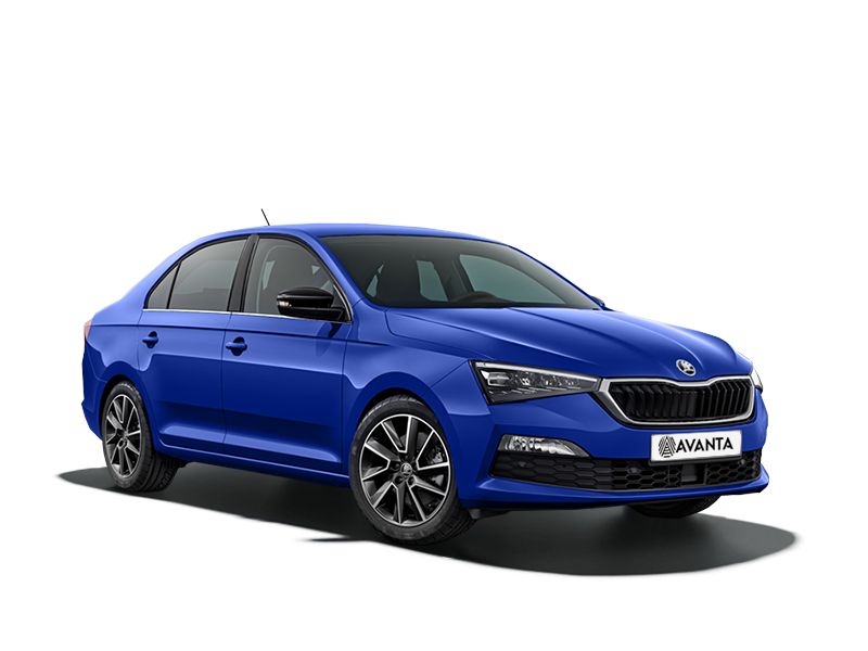 Skoda Rapid Reef Blue