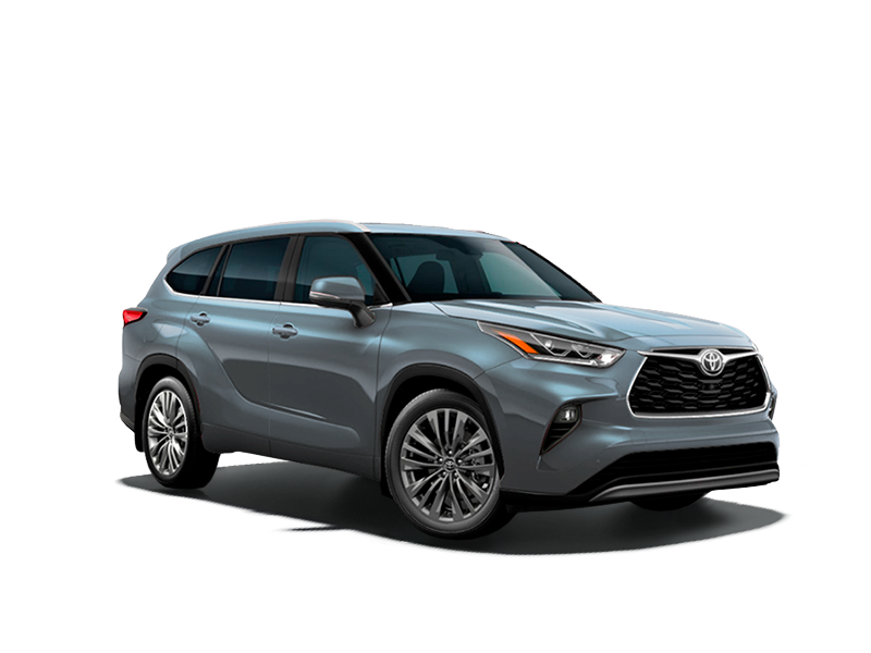 Toyota Highlander Голубой