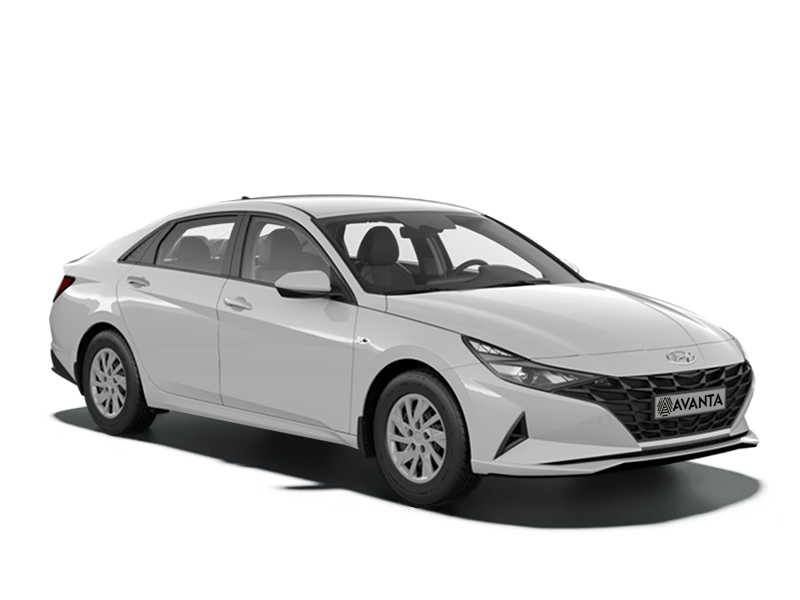 Hyundai Elantra Polar White