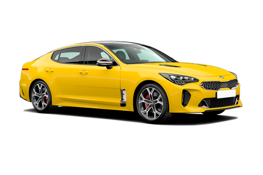 Kia Stinger 2020 yellow