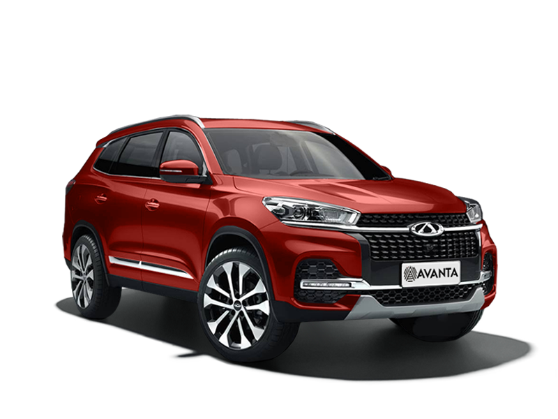Chery Tiggo 8 Огненно-красный