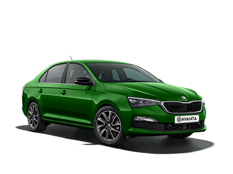 Skoda Rapid Rallye Green