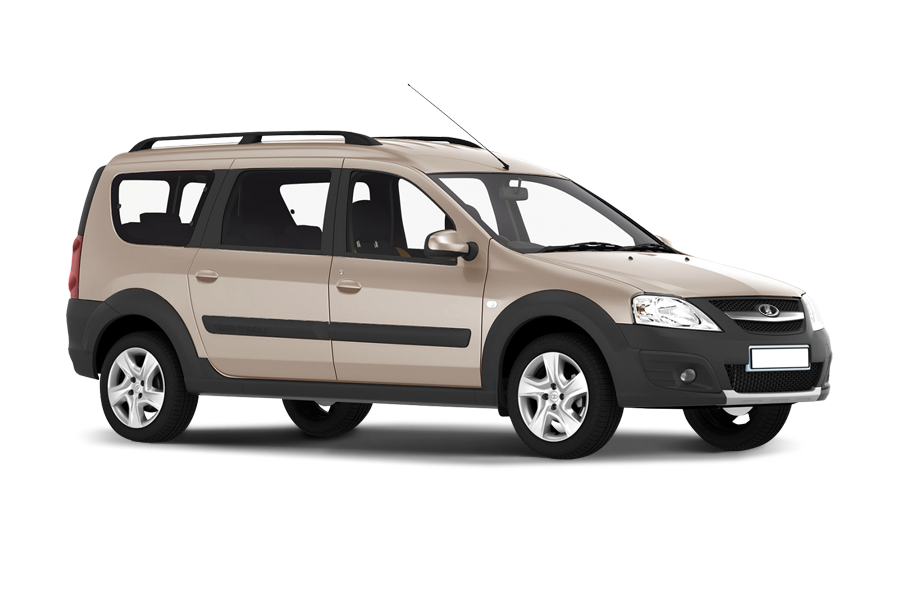 Lada Largus Cross 7 мест 2021 Серый базальтовый