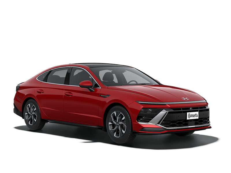 Hyundai Sonata NEW Красный