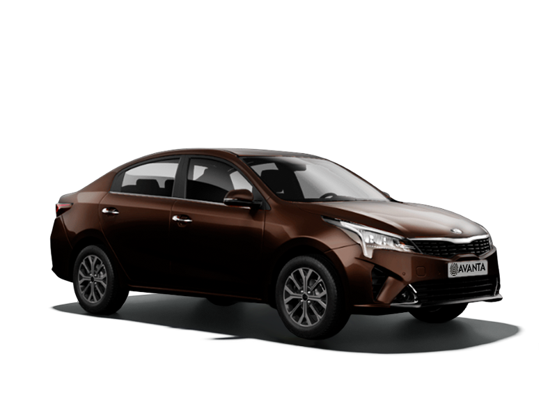 Kia Rio Siena Brown