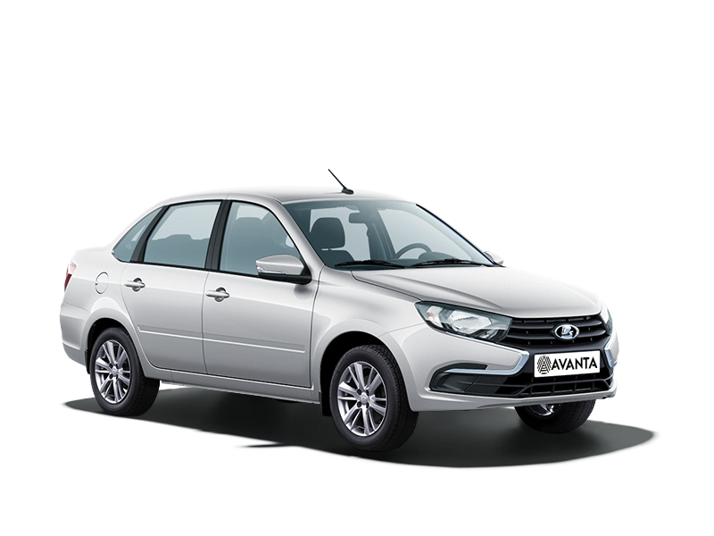 Lada Granta Седан Серебристый Платина