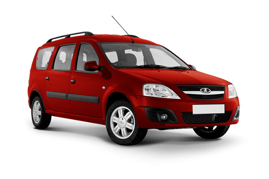 Lada Largus 7 мест 2021 Огненно-красный