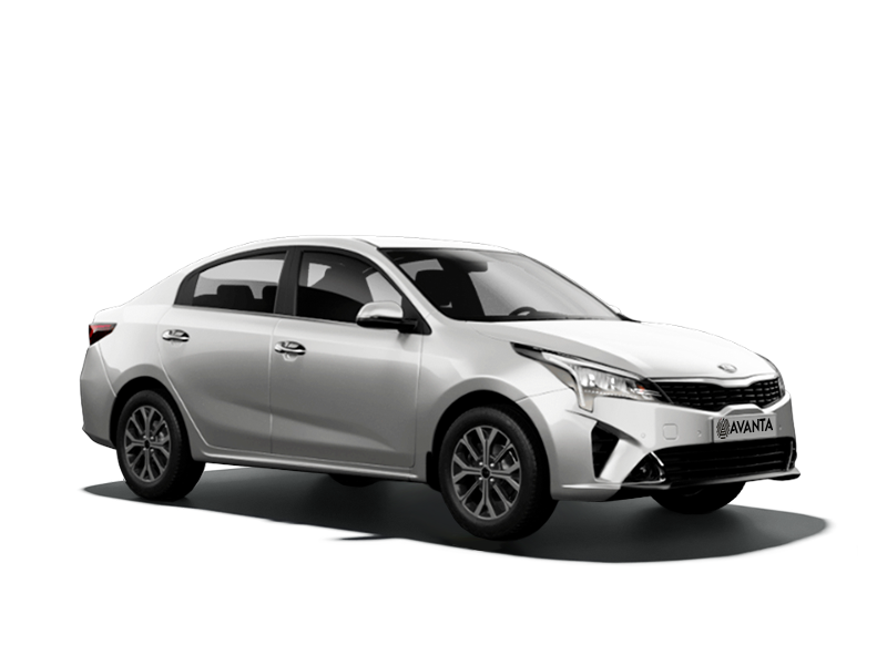 Kia Rio Crystal White