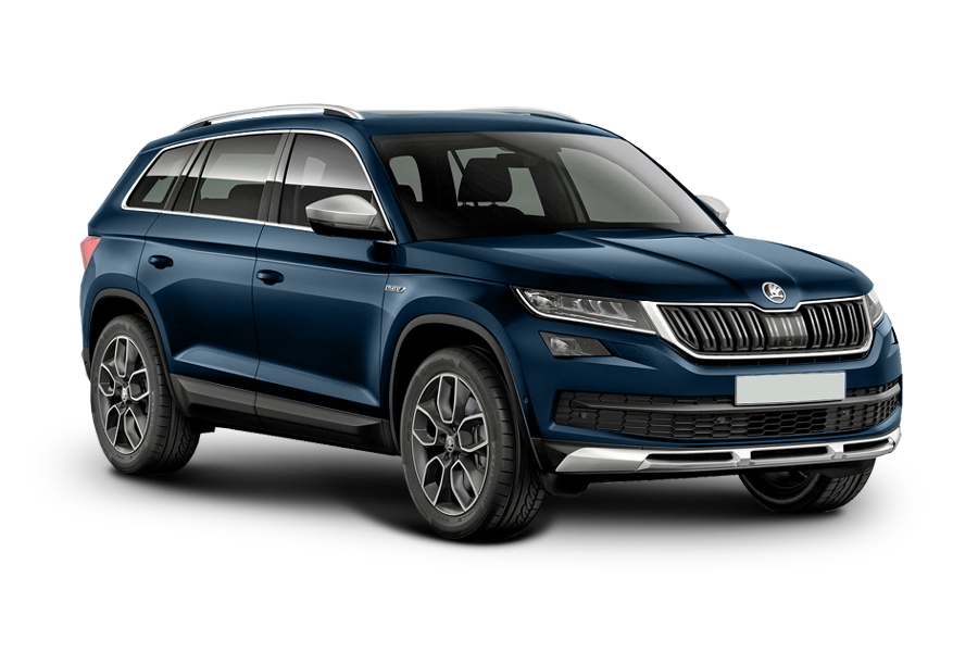 Skoda Kodiaq Scout blue