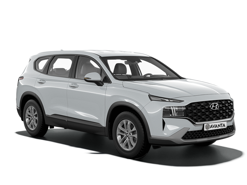 Hyundai Santa Fe White Cream