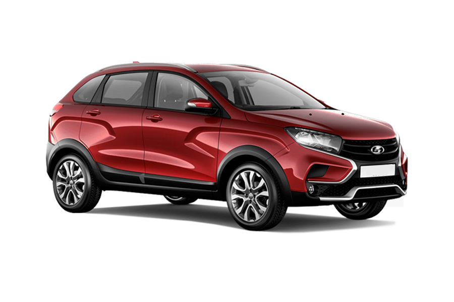 Lada XRAY Cross Огненно-красный (124)
