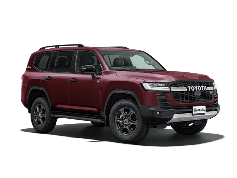Toyota Land Cruiser 300 GR Sport Красный