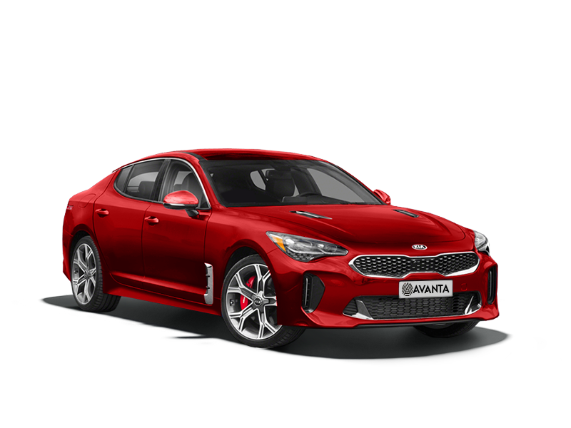 Kia Stinger Hi Chroma Red