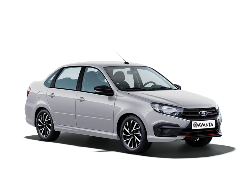 Lada Granta Sport Седан Серебристый Платина