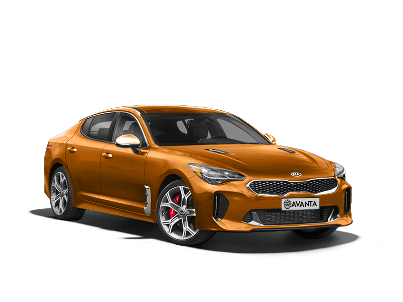 Kia Stinger Neon Orange