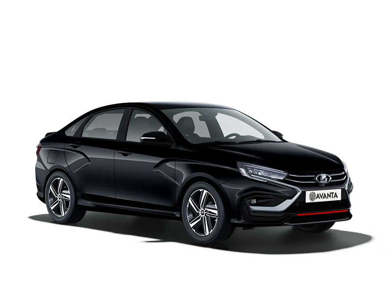Lada Vesta Sportline Черный Пантера