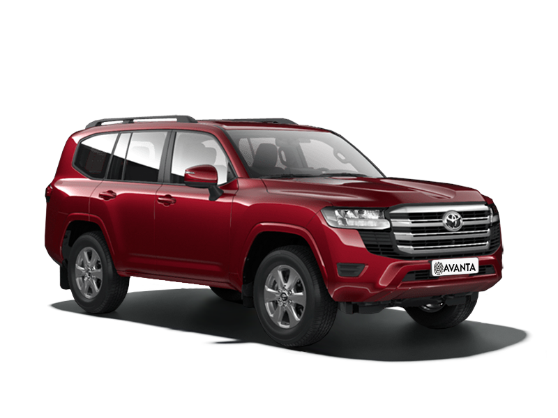 Toyota Land Cruiser 300 Красный