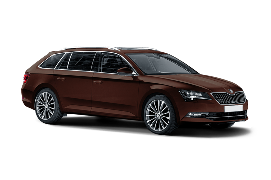 Skoda Superb Combi brown