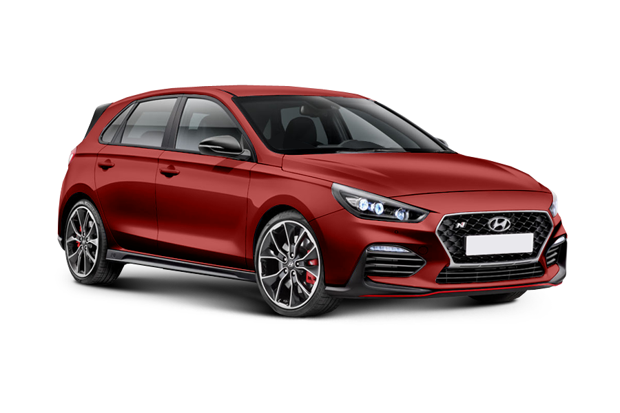 Hyundai i30 N Engine Red